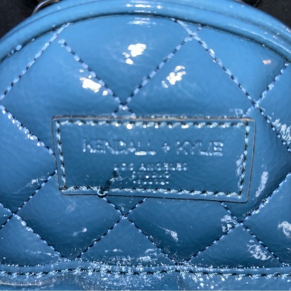 Kendall + Kylie Blue Quilted Mini Backpack - Picture 3 of 8